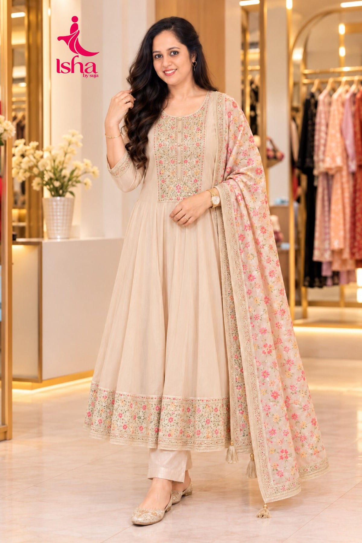 Pearl Blossom Panel Flare Set