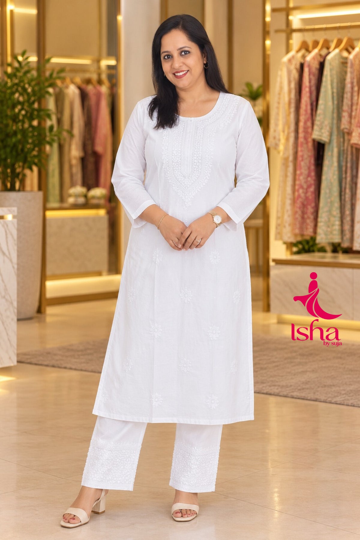 Noor Floral Cord Set