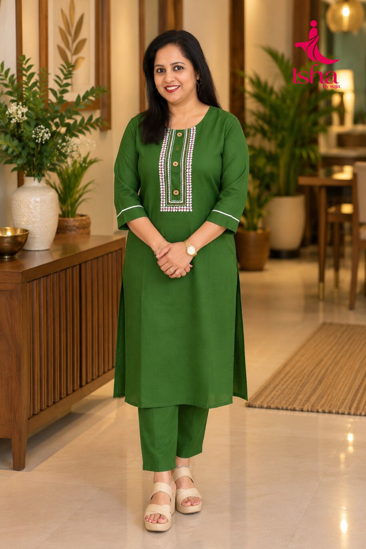 Elegant Ethnic Motif Kurti