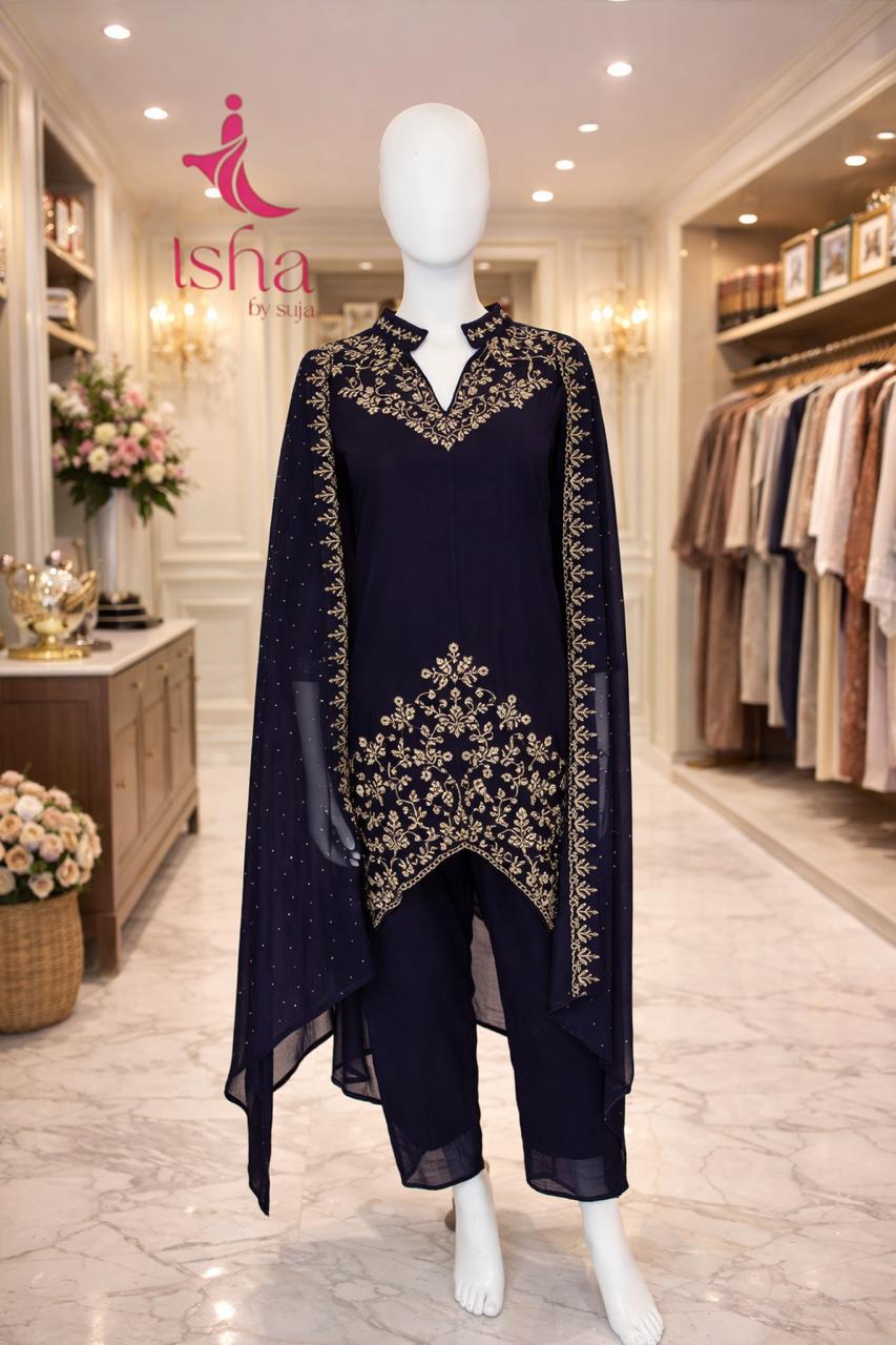 Party wear fish cut Salwar set