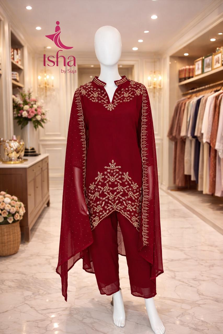 Party wear fish cut Salwar set